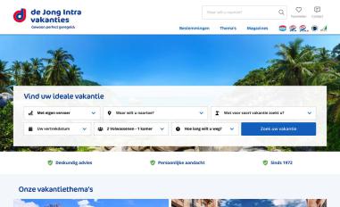 Schermafbeelding van dejongintra.nl