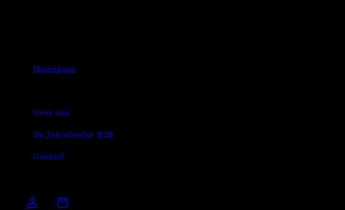 Schermafbeelding van dejuicedealer.nl