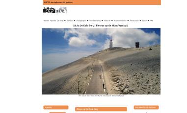 Schermafbeelding van dekaleberg.nl