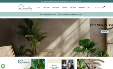 Schermafbeelding van dekamerplanterij.nl