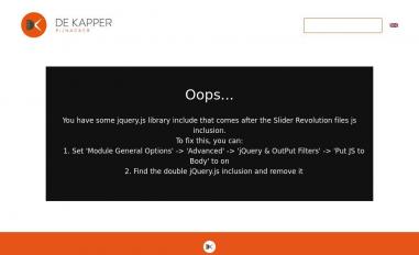 Schermafbeelding van dekapperpijnacker.nl