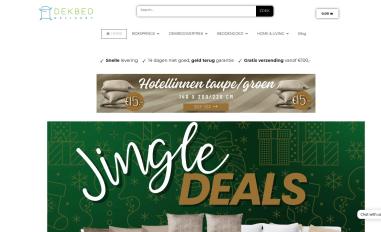 Schermafbeelding van dekbed-delivery.nl