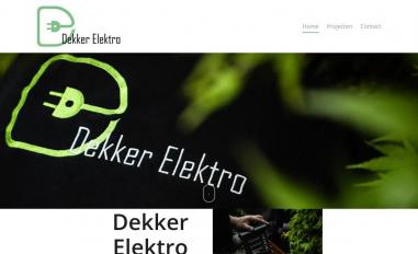 Schermafbeelding van dekkerelektroschijndel.nl