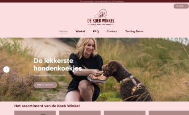 Schermafbeelding van dekoekwinkel.nl