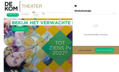 Schermafbeelding van dekom.nl