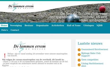 Schermafbeelding van delammenerrem.nl