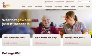 Schermafbeelding van delangewei.nl
