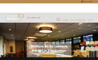 Schermafbeelding van delekkerewinkel.nl