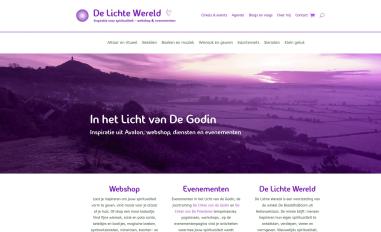 Schermafbeelding van delichtewereld.nl