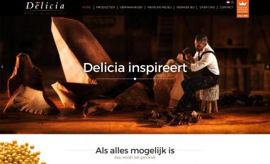 Schermafbeelding van delicia.nl