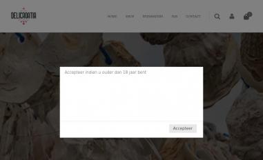 Schermafbeelding van delicroatia.nl