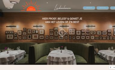 Schermafbeelding van delindenhoeve.nl