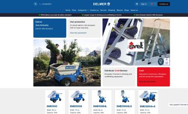 Schermafbeelding van delmer.nl