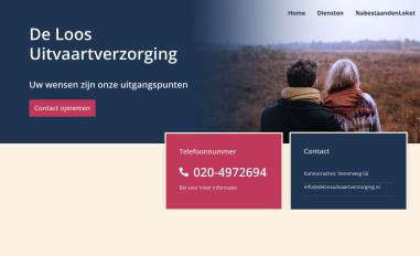 Schermafbeelding van deloosuitvaartverzorging.nl