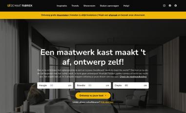 Schermafbeelding van demaatfabriek.nl