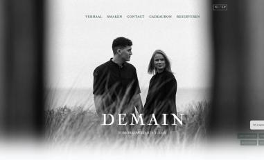 Schermafbeelding van demain.restaurant