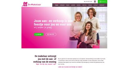 Schermafbeelding van demakelaar.nl