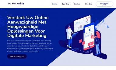 Schermafbeelding van demarketingexperts.com