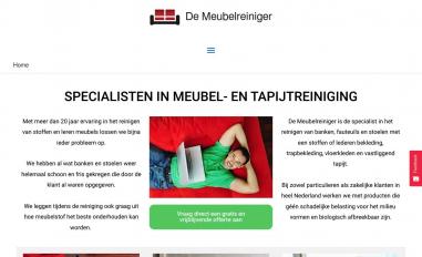 Schermafbeelding van demeubelreiniger.nl