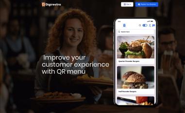 Schermafbeelding van demo.digirestrosaas.s.arrangic.com