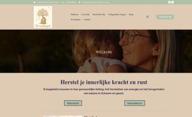 Schermafbeelding van demoederziel.be