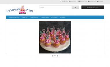Schermafbeelding van demooistetaartprints.nl