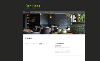 Schermafbeelding van denhaas.nl