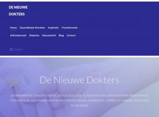 Schermafbeelding van denieuwedokters.nl
