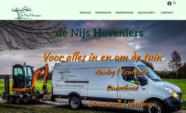 Schermafbeelding van denijshoveniers.nl