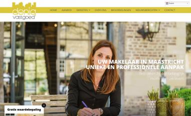 Schermafbeelding van deniqvastgoed.nl