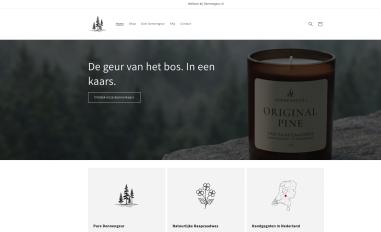 Schermafbeelding van dennengeur.nl