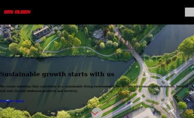 Schermafbeelding van denoudengroep.com