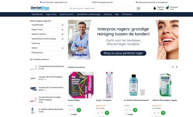 Schermafbeelding van dentalshop.nl