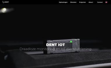 Schermafbeelding van dentiot.com