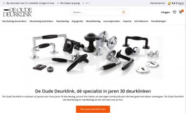 Schermafbeelding van deoudedeurklink.nl