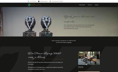 Schermafbeelding van depauwliving.nl