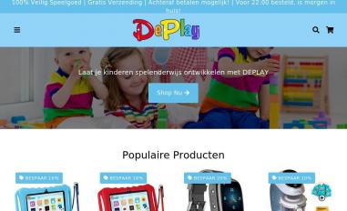 Schermafbeelding van deplay.nl