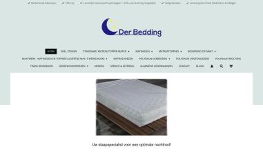 Schermafbeelding van derbedding.nl