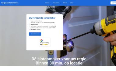 Schermafbeelding van deregioslotenmaker.nl