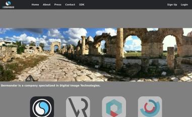Schermafbeelding van dermandar.com