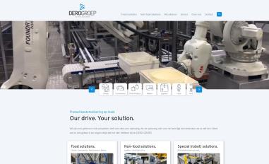 Schermafbeelding van dero-groep.nl