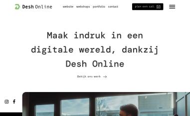 Schermafbeelding van desh-online.nl