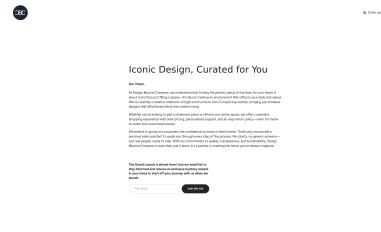 Schermafbeelding van designbeyondcompare.com