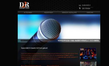 Schermafbeelding van designed2rock.nl