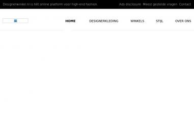 Schermafbeelding van designerwinkel.nl