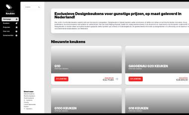 Schermafbeelding van designkeuken.nl