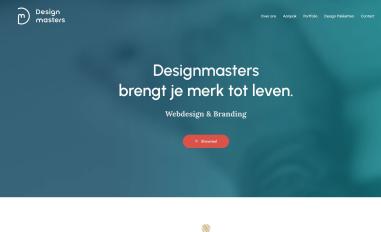 Schermafbeelding van designmasters.be