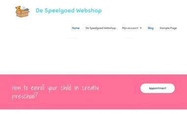 Schermafbeelding van despeelgoedwebshop.nl