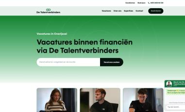 Schermafbeelding van detalentverbinders.nl