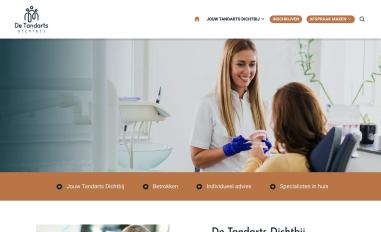 Schermafbeelding van detandartsdichtbij.nl